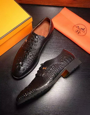 Hermes Business Men Shoes--065